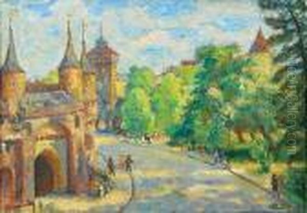 Widok Na Barbakan I Brame Florianska - view 1
