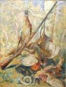 Martwa Natura Z Bazantami by Fryderyk Pautsch