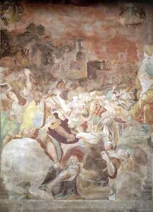 The Rout of the Volsci, from the Sala dellUdienza, 1545