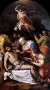 Lamentation by Francesco de' Rossi
