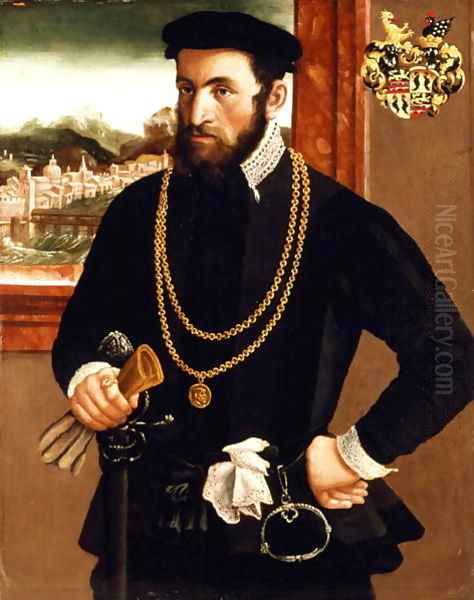 Portrait of Anton Rummel von Liechtenan - view 1