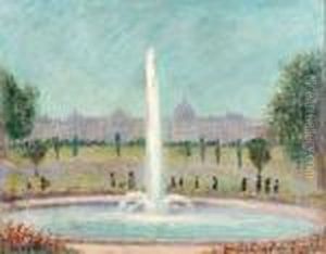 La Fontaine by Elie Anatole Pavil