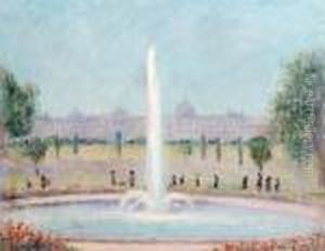 Paris, Le Louvre by Elie Anatole Pavil