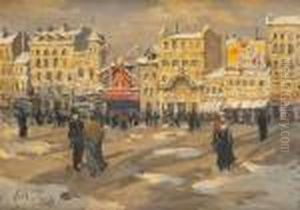 Le Moulin Rouge by Elie Anatole Pavil
