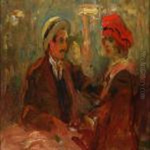 Etude De Montmartre by Elie Anatole Pavil
