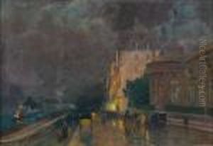 Bords De Seine Le Soir