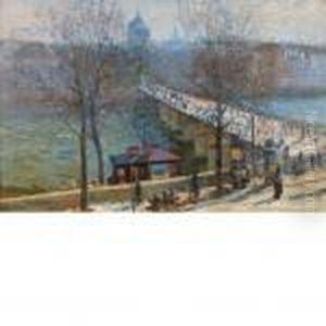 The Seine At The Pont Des Arts