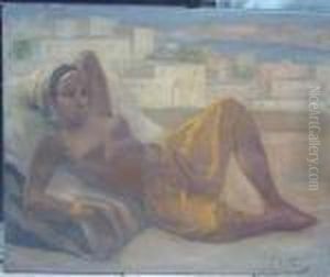 Jeune Orientale by Elie Anatole Pavil