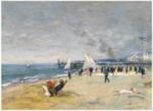 The Beach At Arcachon