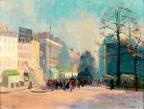 Rue Animee A Paris - view 1