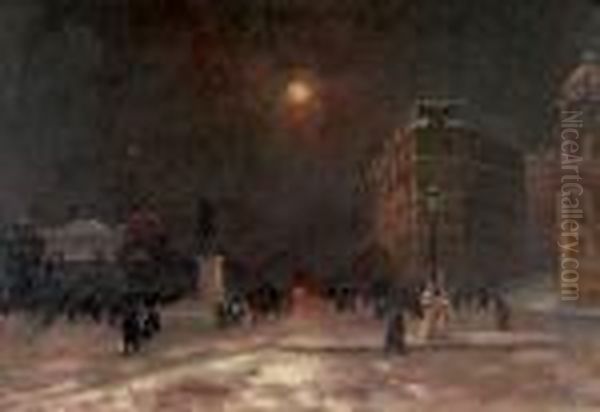 Place D'iena, Paris by Elie Anatole Pavil
