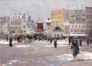 Le Moulin Rouge En by Elie Anatole Pavil