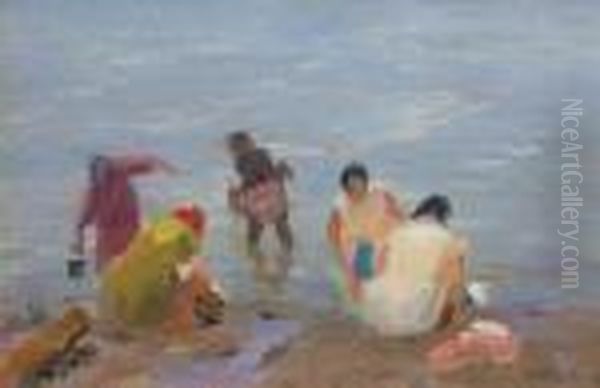 Femmes Au Bord De L'eau - view 1