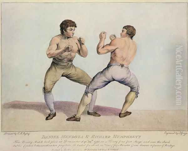 Boxing Match Between Daniel Mendoza and Richard Humphreys, 29th September 1790 - view 1