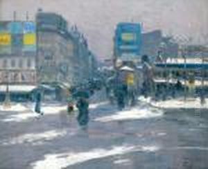 Jour De Neige Boulevard De Rochechouart