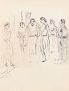 Femmes Orientales by Elie Anatole Pavil