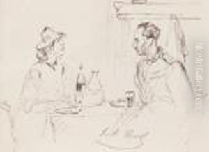 Le Repas by Elie Anatole Pavil