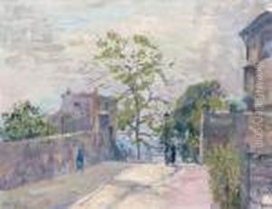 Vue De Montmartre by Elie Anatole Pavil