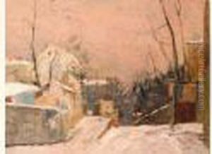 Rue Enneigee by Elie Anatole Pavil