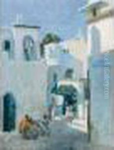 < Rue Tadlaouia, Casablanca (quartier Reserve) >. by Elie Anatole Pavil