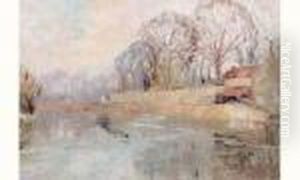 Le Lavoir En Bord De Seine.