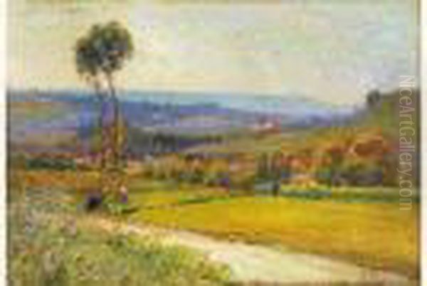 Faucheurs Dans Un Paysage. - view 1