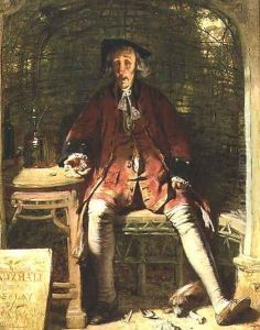 The Old Showman, Vauxhall Gardens by John Ritchie