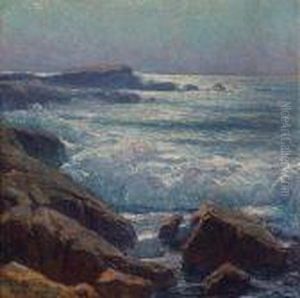 Waves On The California Coast by Edgar Alwin Payne