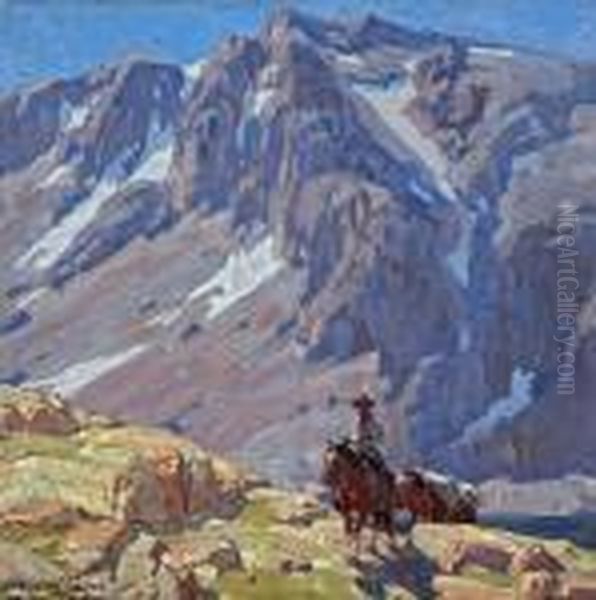 Packing In The Sierras - view 1