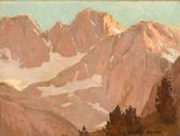 Sierras At Dawn - view 1