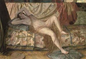 Odalisque by Georges Antoine Rochegrosse