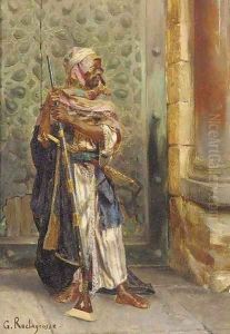 The arab guard by Georges Antoine Rochegrosse