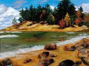 Coastal Scene by Edgar Alwin Payne