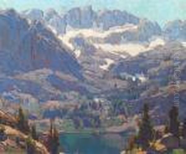 Lake In The Sierras - view 1