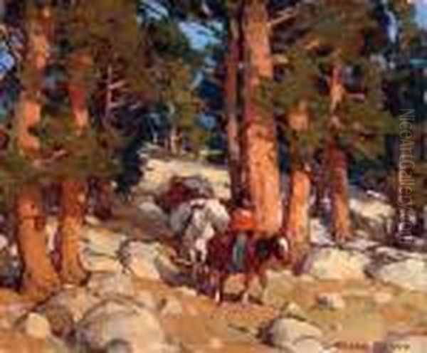 Goldminer On Horseback - view 1