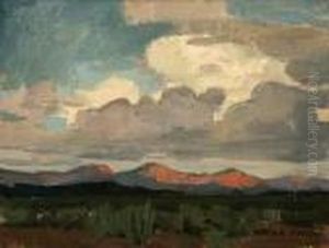 Southwest Desert by Edgar Alwin Payne