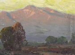 Mountains At Sundown by Edgar Alwin Payne