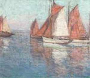 Fishing Boats by Edgar Alwin Payne