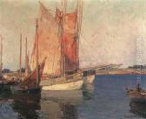Brittany Boats by Edgar Alwin Payne