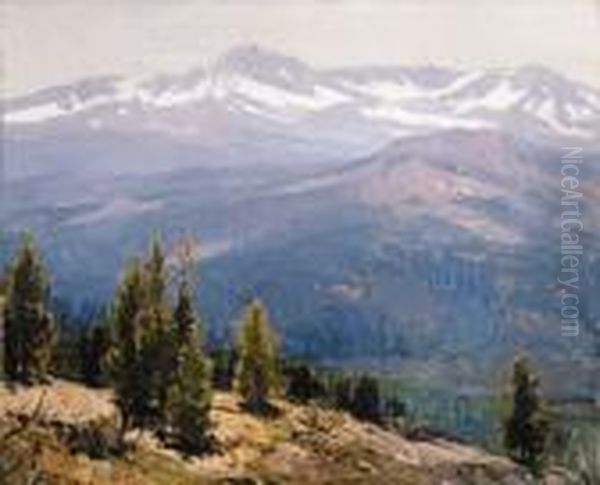 View Of Distant Peaks - view 1