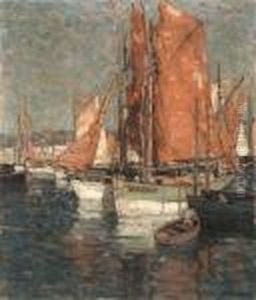 Fishing Boats by Edgar Alwin Payne