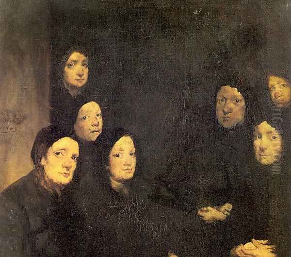 At the Sermon - view 1