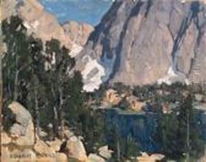 In The Heart Of The Sierras by Edgar Alwin Payne