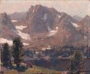 Veiled Grandeur--sierras by Edgar Alwin Payne