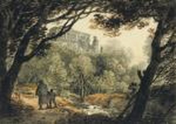 View Of Bury Castle, Near Totnes, Devon - view 1