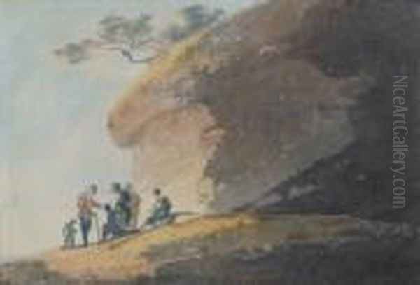 Figures By Arocky Cliff - view 1