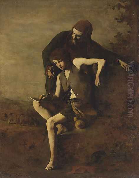 Cimabue Teaching Giotto to Draw - view 1