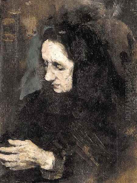 Etude pour le portrait de la soeur du peintre (Study for a portrait of the artist's sister) - view 1