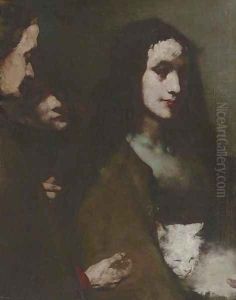 Woman with a Cat