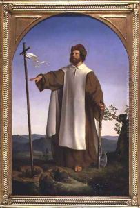 St Boniface 672-754 1832 by Alfred Rethel